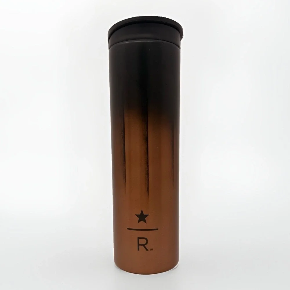 Starbucks Reserve Black Copper Ombre Stainless Bottle‎ 473ml Japan New Roasted